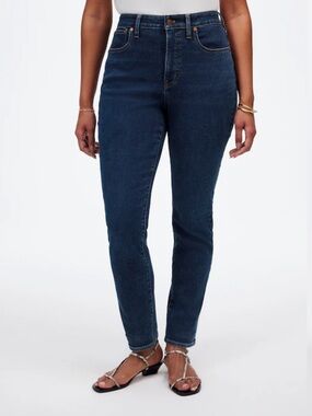 Madewell The Curvy Perfect Vintage Jean Dark Wash